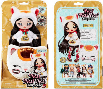 Na! Na! Na! Surprise 2-In-1 Fashion Doll And Purse Glam Series 2- Luna Luck (Lucky Cat)
