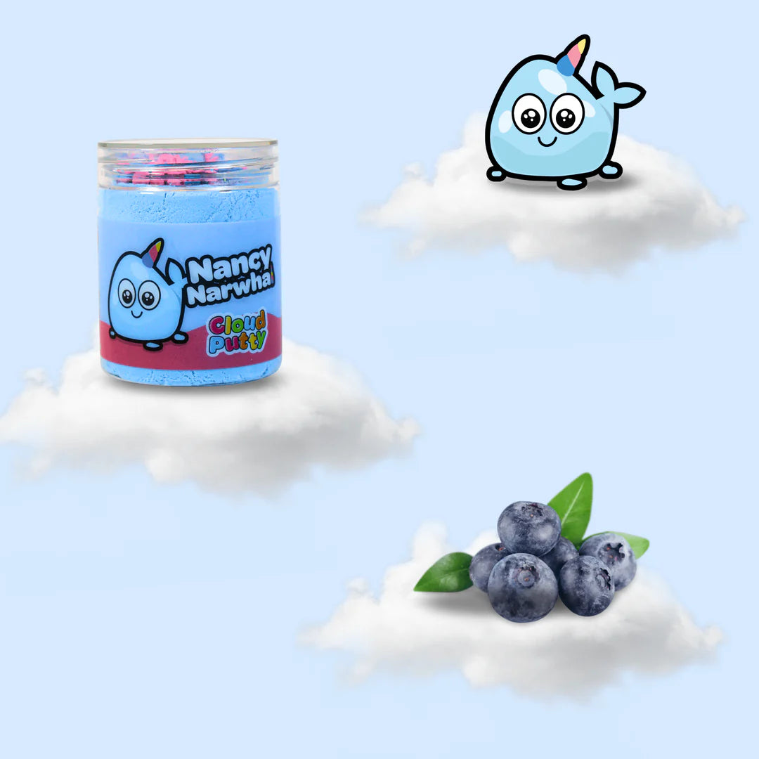 Slime Party Putty Pals Nancy Narwhal Cloud Putty