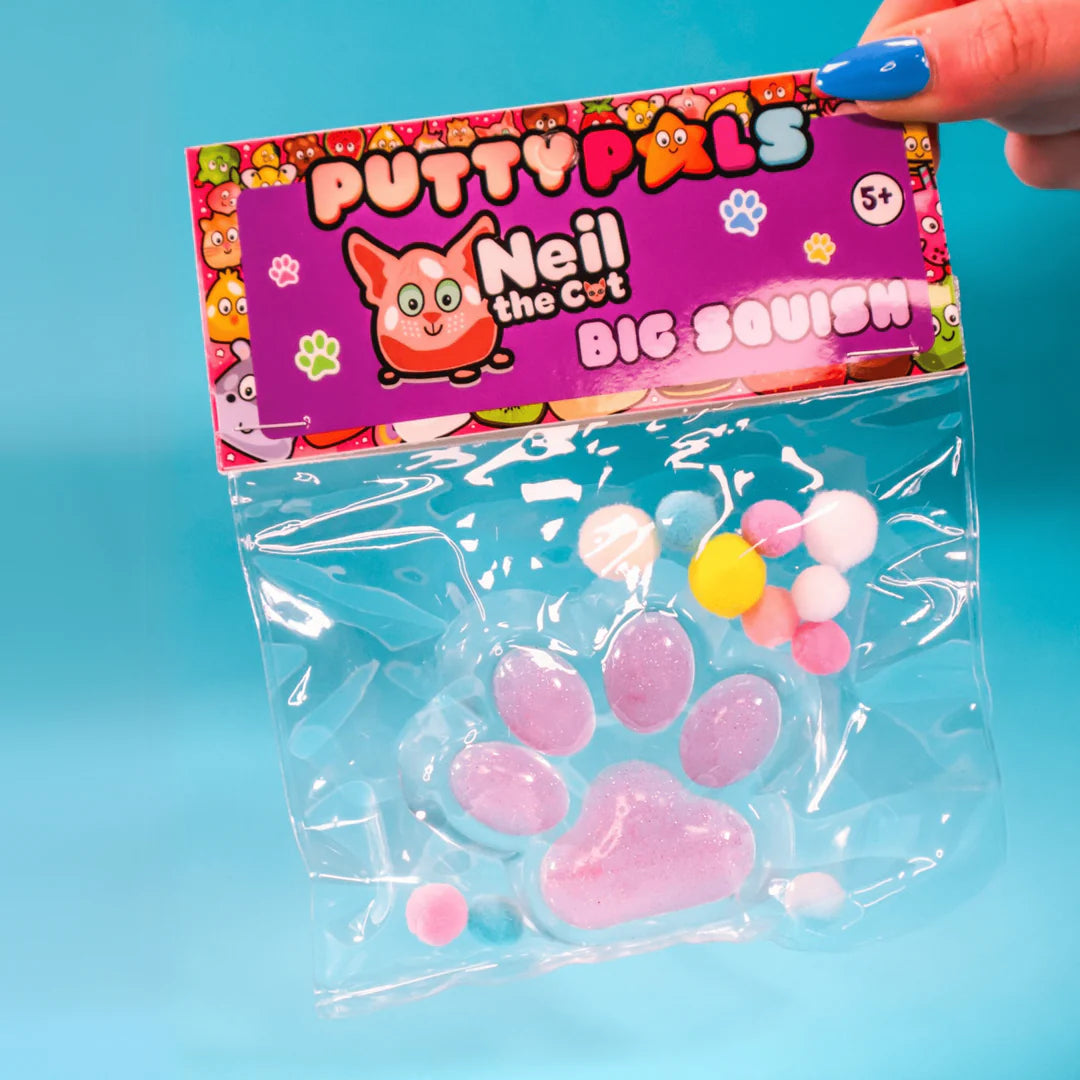 Taba Squashie Neil The Cat's Paw Big Squish Assortment