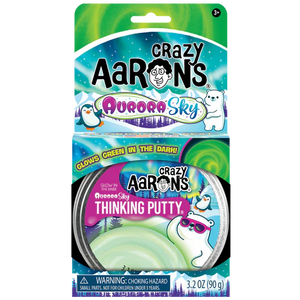 Crazy Aaron's Thinking Putty Aurora Sky Glowbrights®
