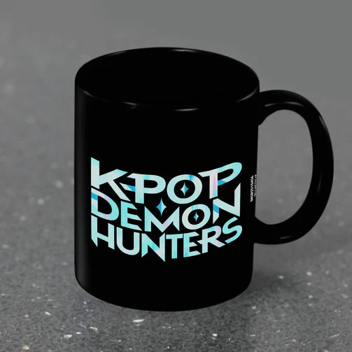 K-Pop Demon Hunters  Logo Black Pod Mug