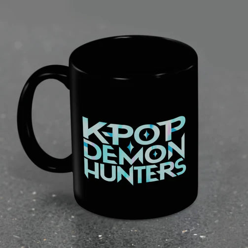 K-Pop Demon Hunters  Logo Black Pod Mug