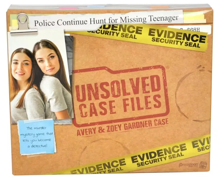 Unsolved Case Files:  Avery & Zoey Gardener