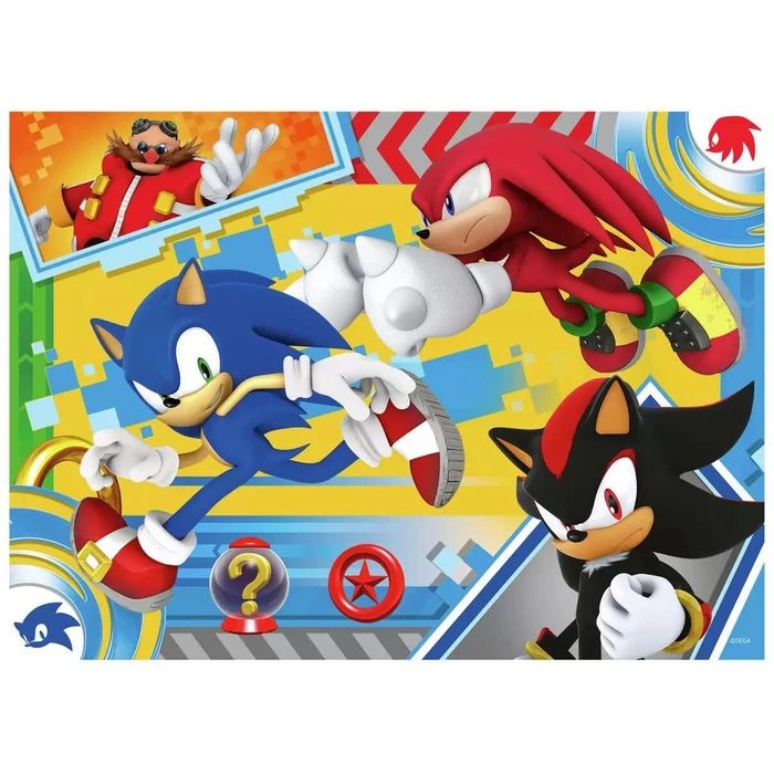 Ravensburger Sonic The Hedgehog 4 X 100 Piece Puzzle