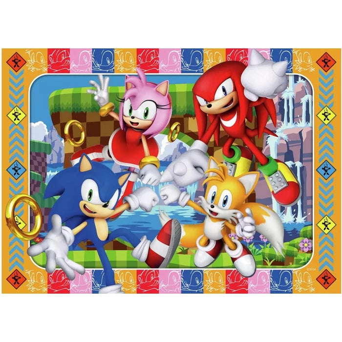 Ravensburger Sonic The Hedgehog 4 X 100 Piece Puzzle