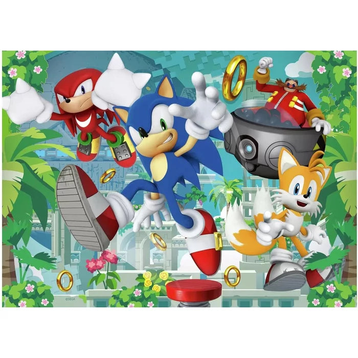 Ravensburger Sonic The Hedgehog 4 X 100 Piece Puzzle