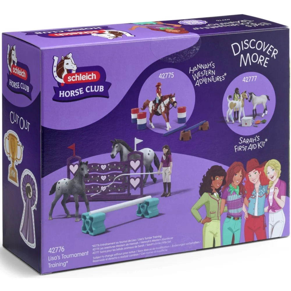 Schleich Horse Club 42776 Lisa's Tournament Training Playset