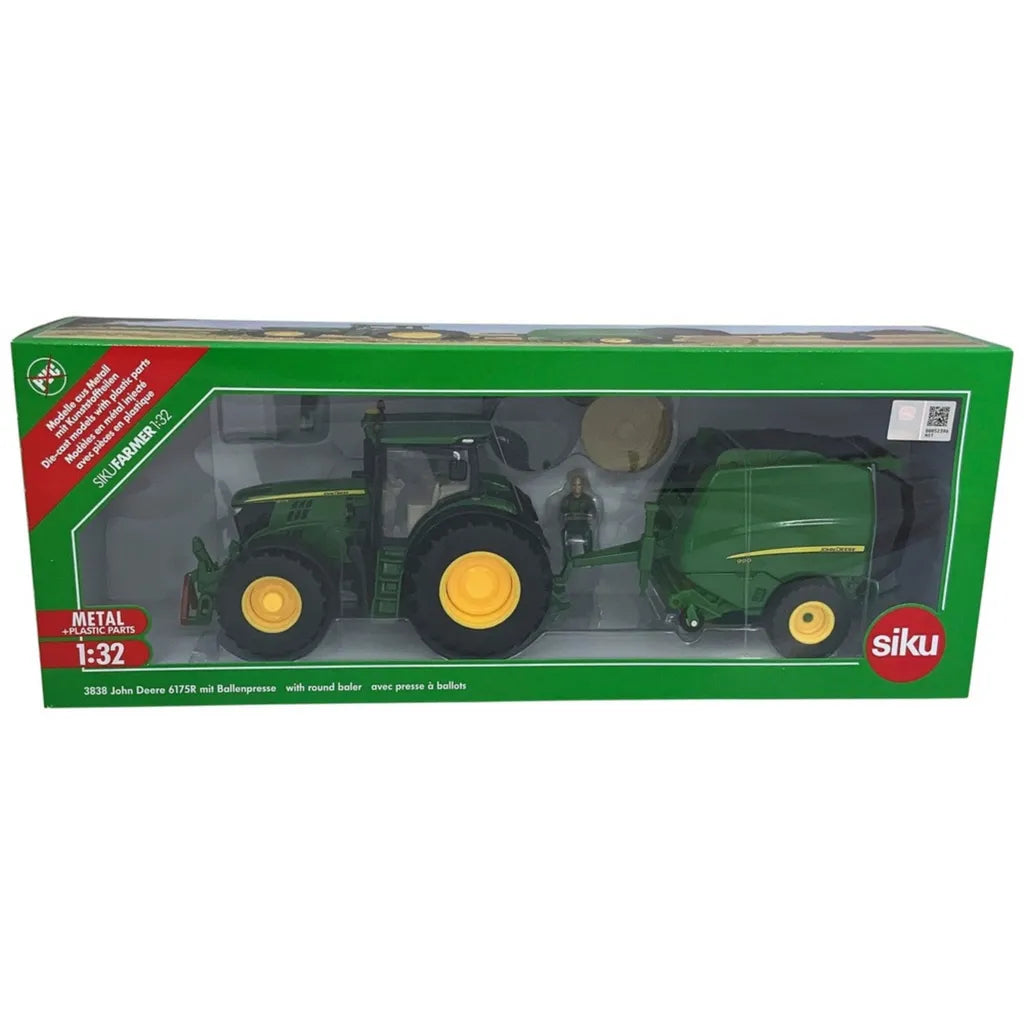 Siku  John Deere 6175R & Baler