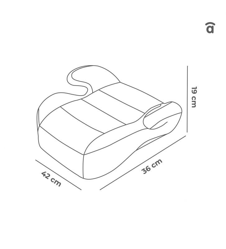 Asalvo Smartsafe I-Size Booster Seat – 125 To 150 Cm
