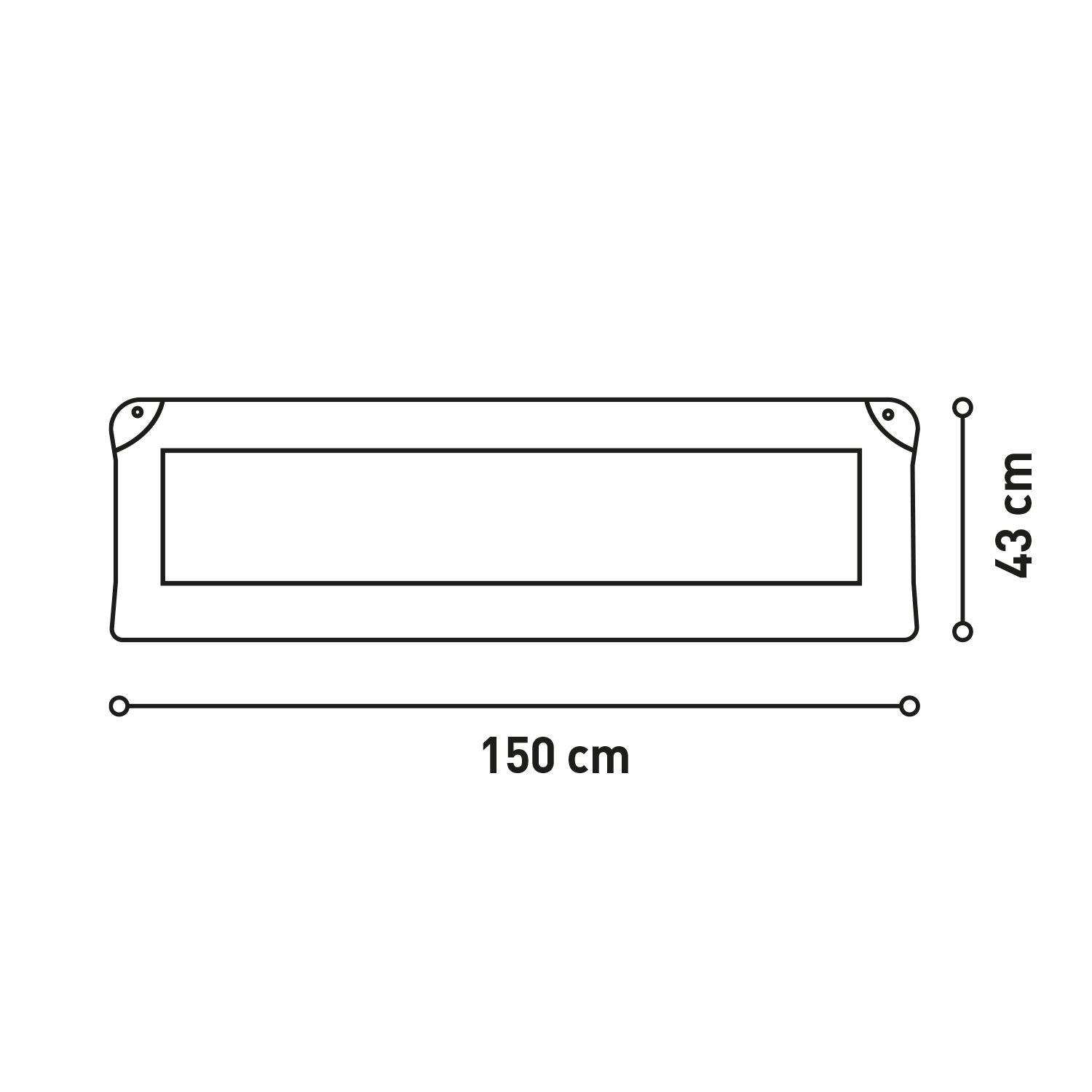 Asalvo Grey Stars Bed Rail - 150Cm