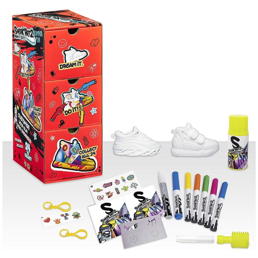 Sneak' Artz Bumper Fun Set Assortment
