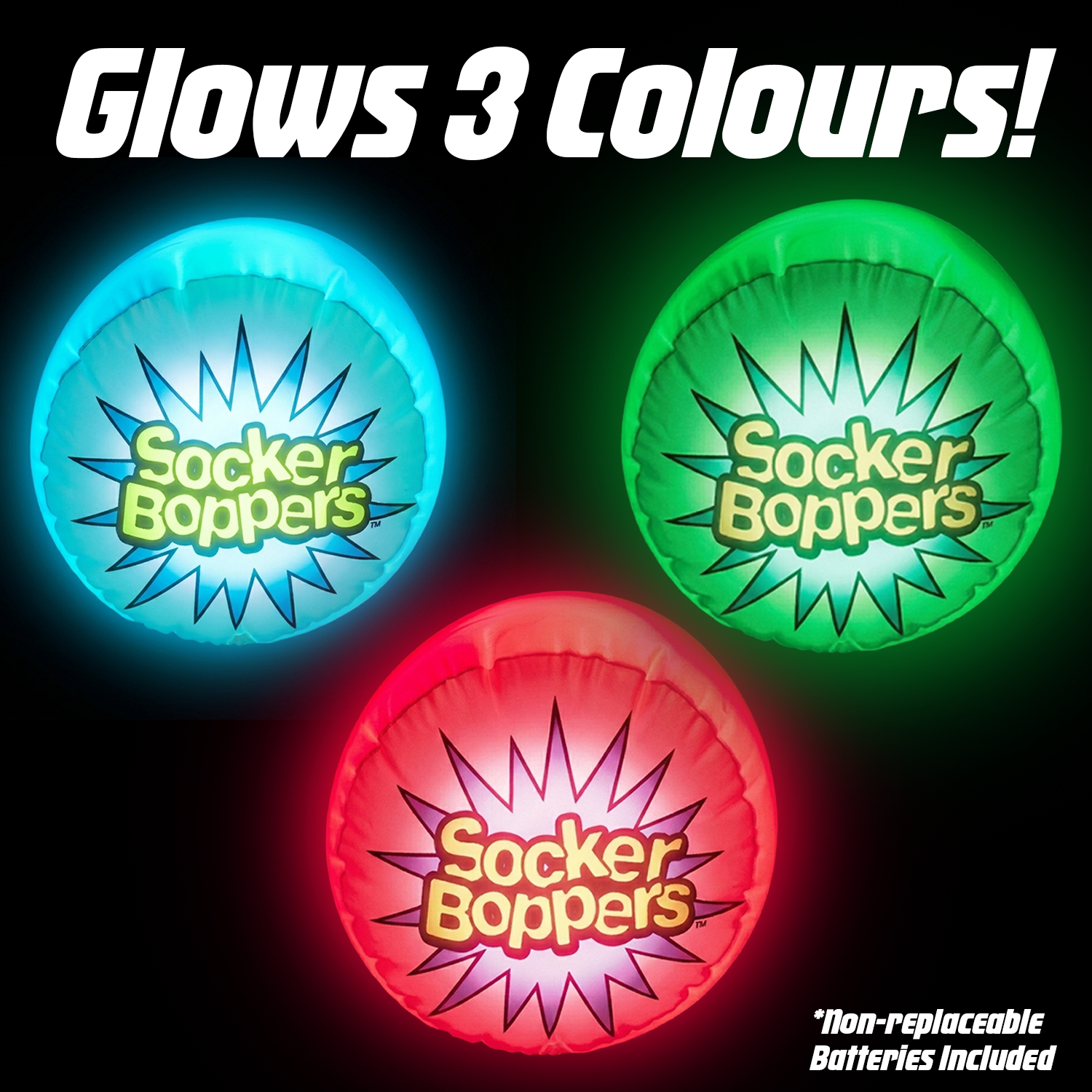 Glow Games Light-Up Socker Boppers