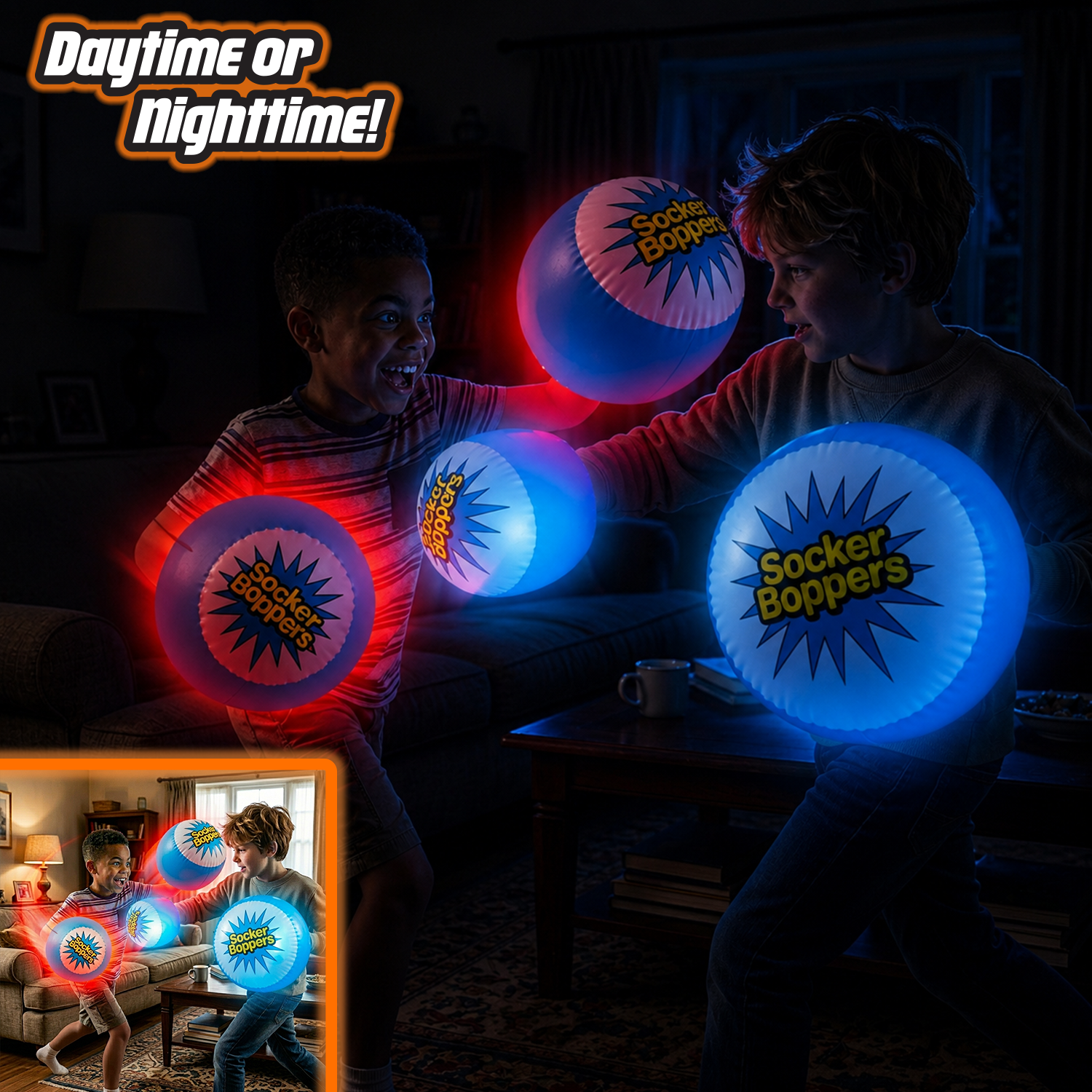 Glow Games Light-Up Socker Boppers