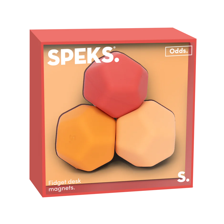 SPEKS . Odds Silicone Fidget Magnets Assortment
