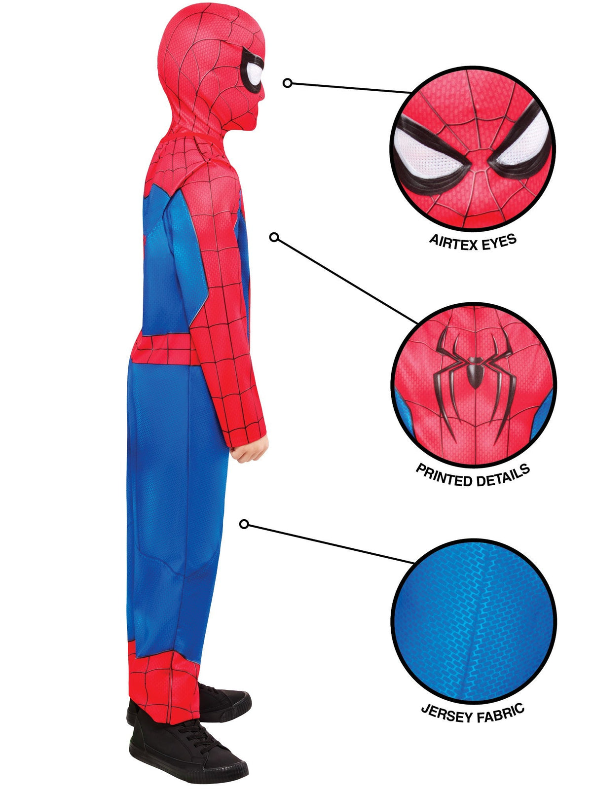 Spider-Man: Brand New Day Classic Kids Costume 7-8 Years