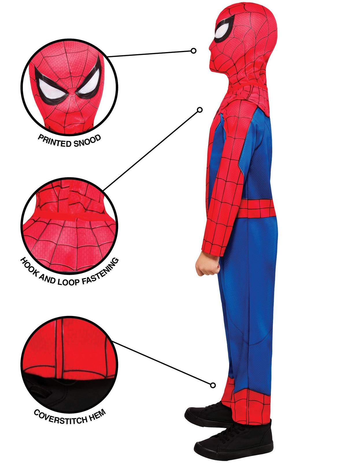 Spider-Man: Brand New Day Classic Kids Costume 7-8 Years