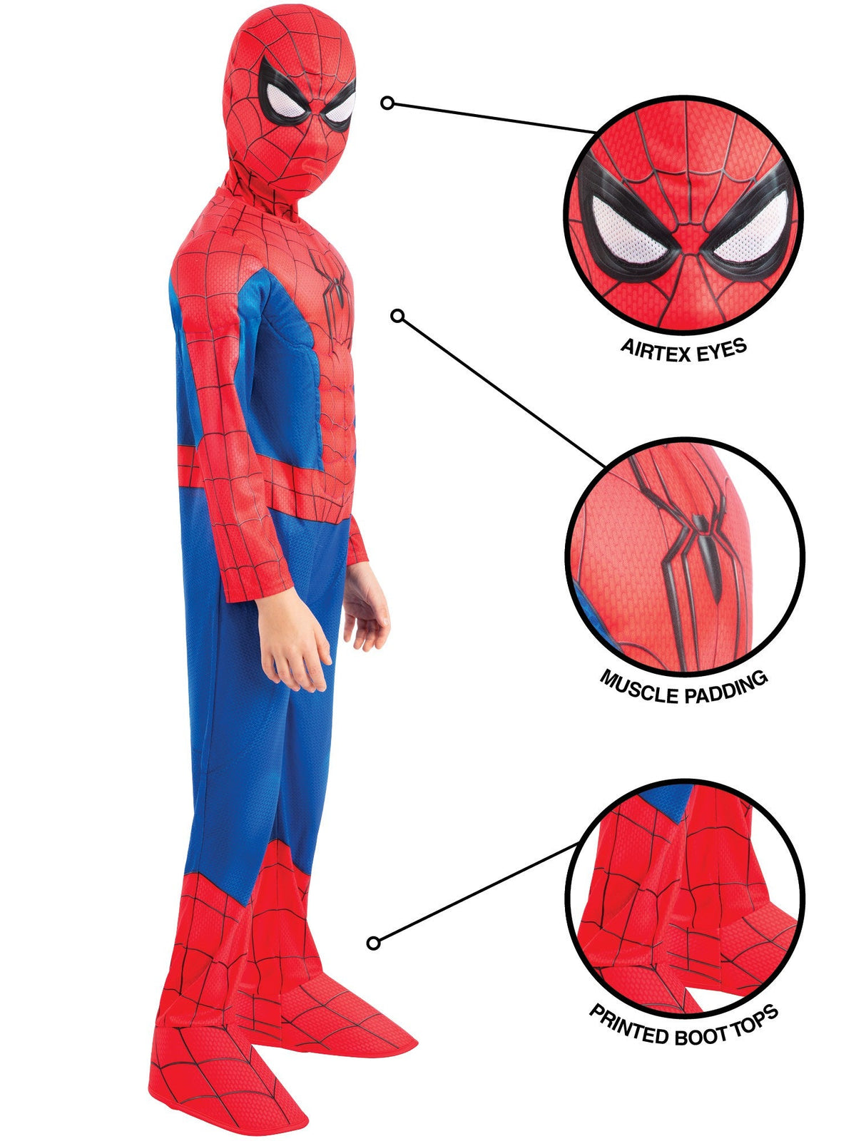 Spider-Man: Brand New Day Deluxe Kids Costume 3-4 Years