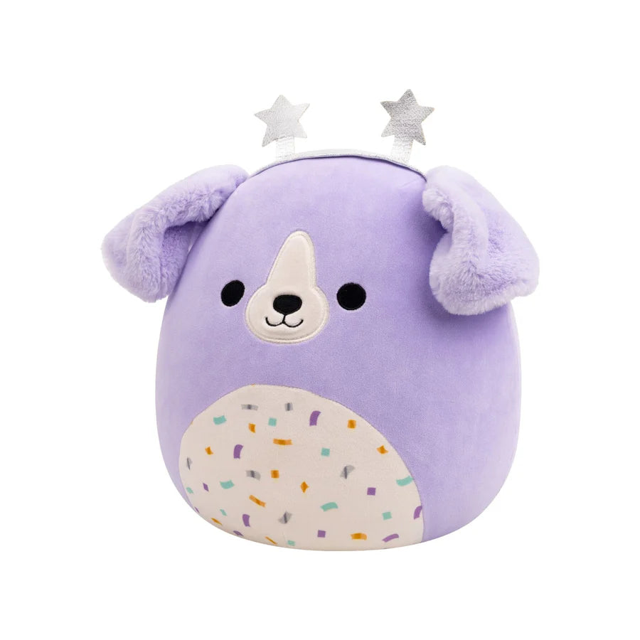 Original Squishmallows Plush Deontay The Purple Retriever 30Cm