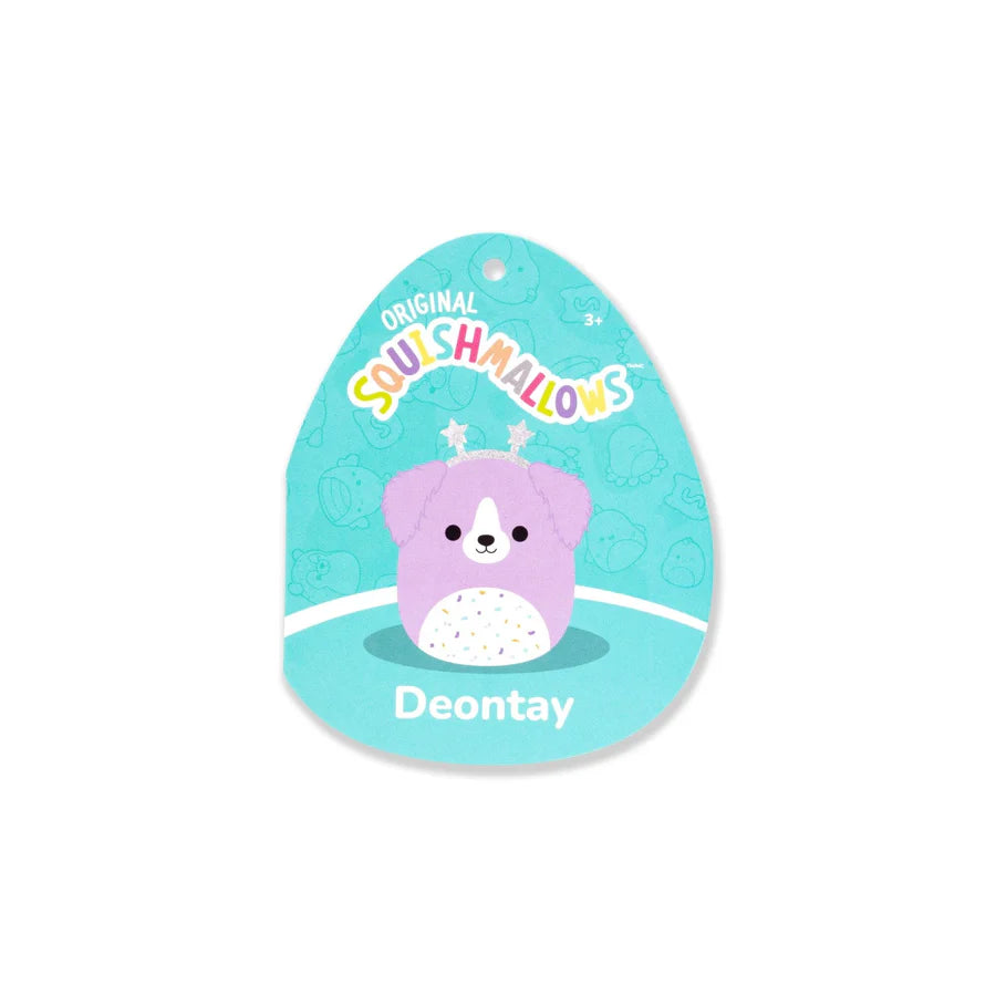 Original Squishmallows Plush Deontay The Purple Retriever 30Cm