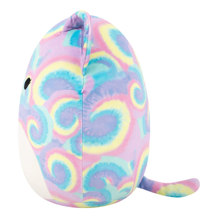 Original Squishmallows Plush Jonessa The Psychadelic Tie-Dye Bear 30Cm