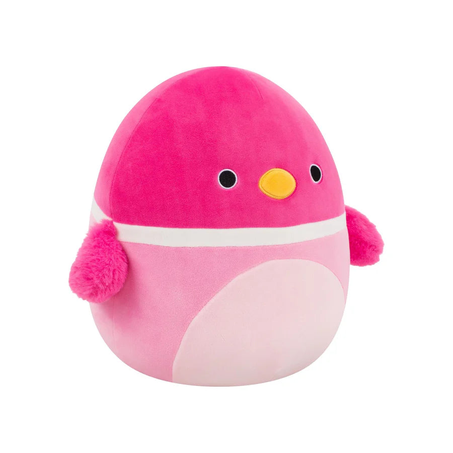 Original Squishmallows Plush Della The Pink Mallard Duck 30Cm