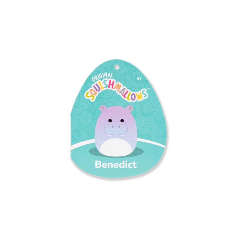 Squishmallows 12" Benedict The Blue Hippo
