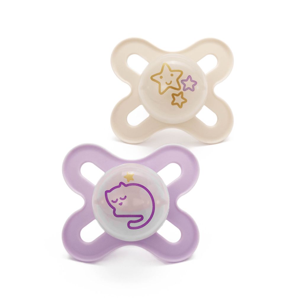 Mam Start Night Soothers 2 Pack 0-2 Months