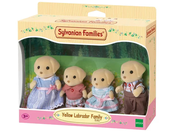 Sylvanian Famillies Yellow Labrador Family