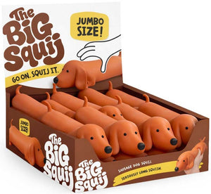 The Big Squij Dachshund Slow-Rise Squishy Toy