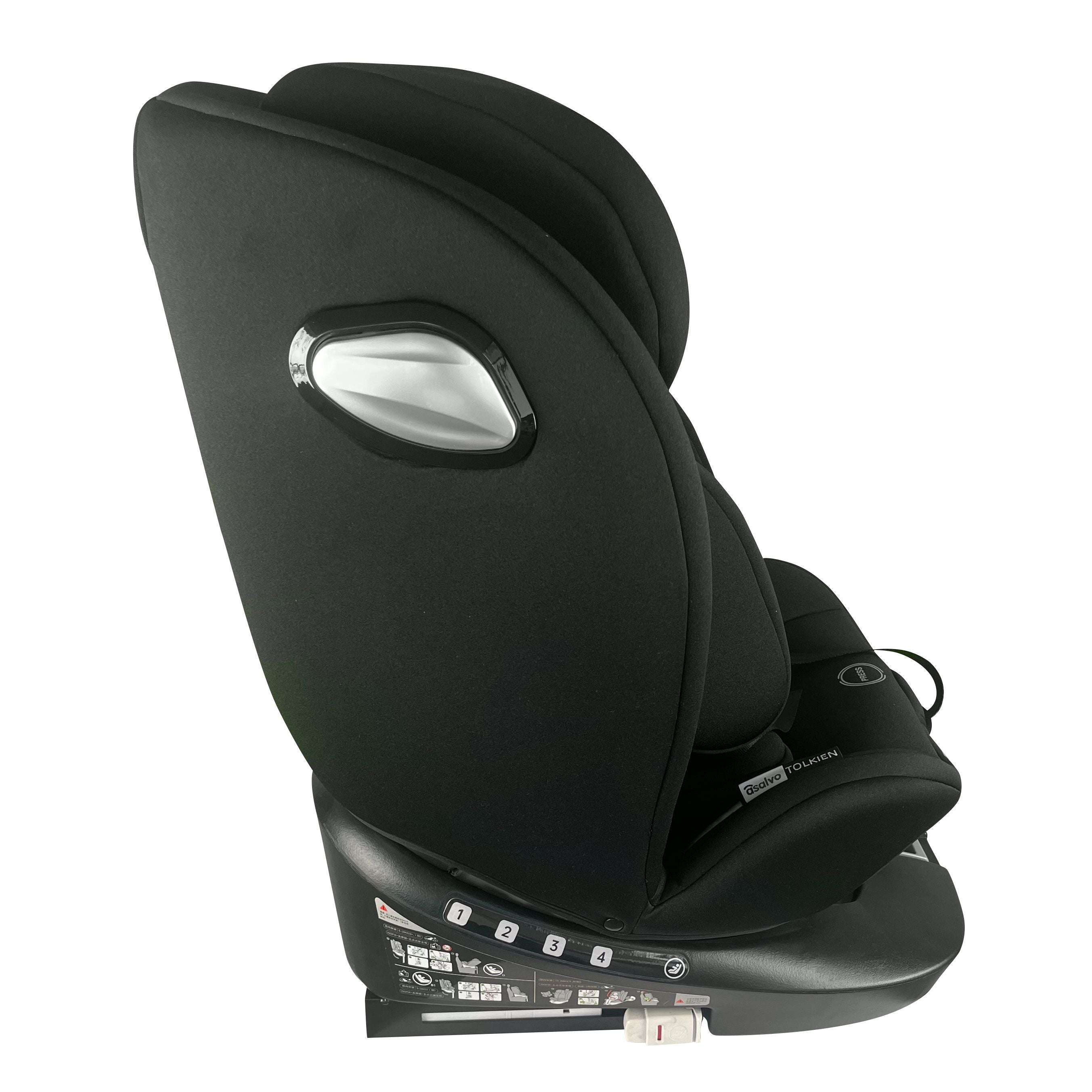 Asalvo Tolkien 360° Swivel Isofix Car Seat (Birth To 12 Years)