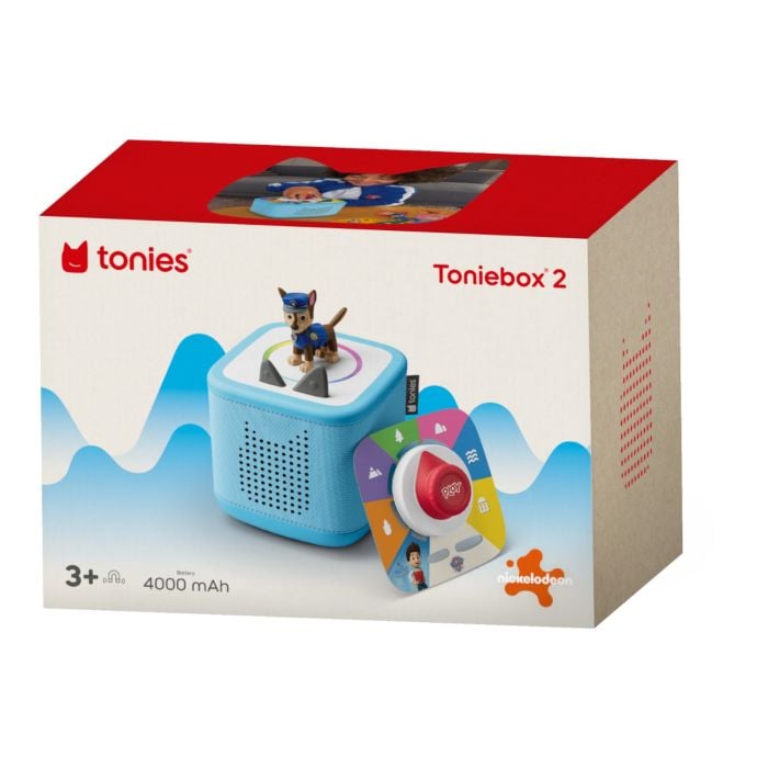 Toniebox 2 Box Sky Blue With Paw Patrol Chase Tonie And Play Controller Included