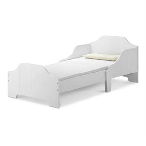 Nested Wooden Toddler Bed White