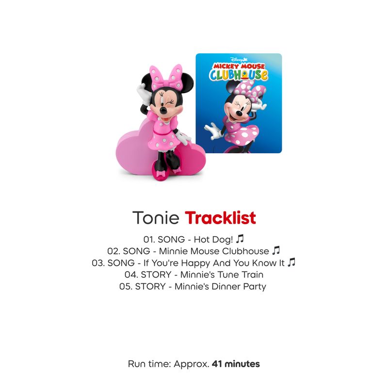 Tonies Audio Character Disney Mickey Mouse Clubhouse Minnie