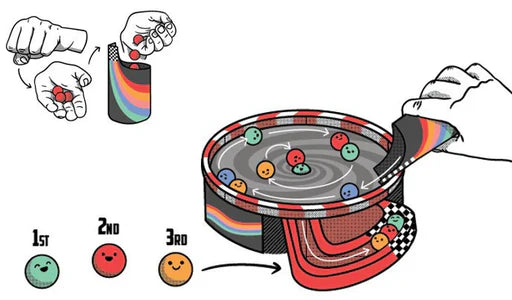 Whirly Derby The All Action Marble Racing Game