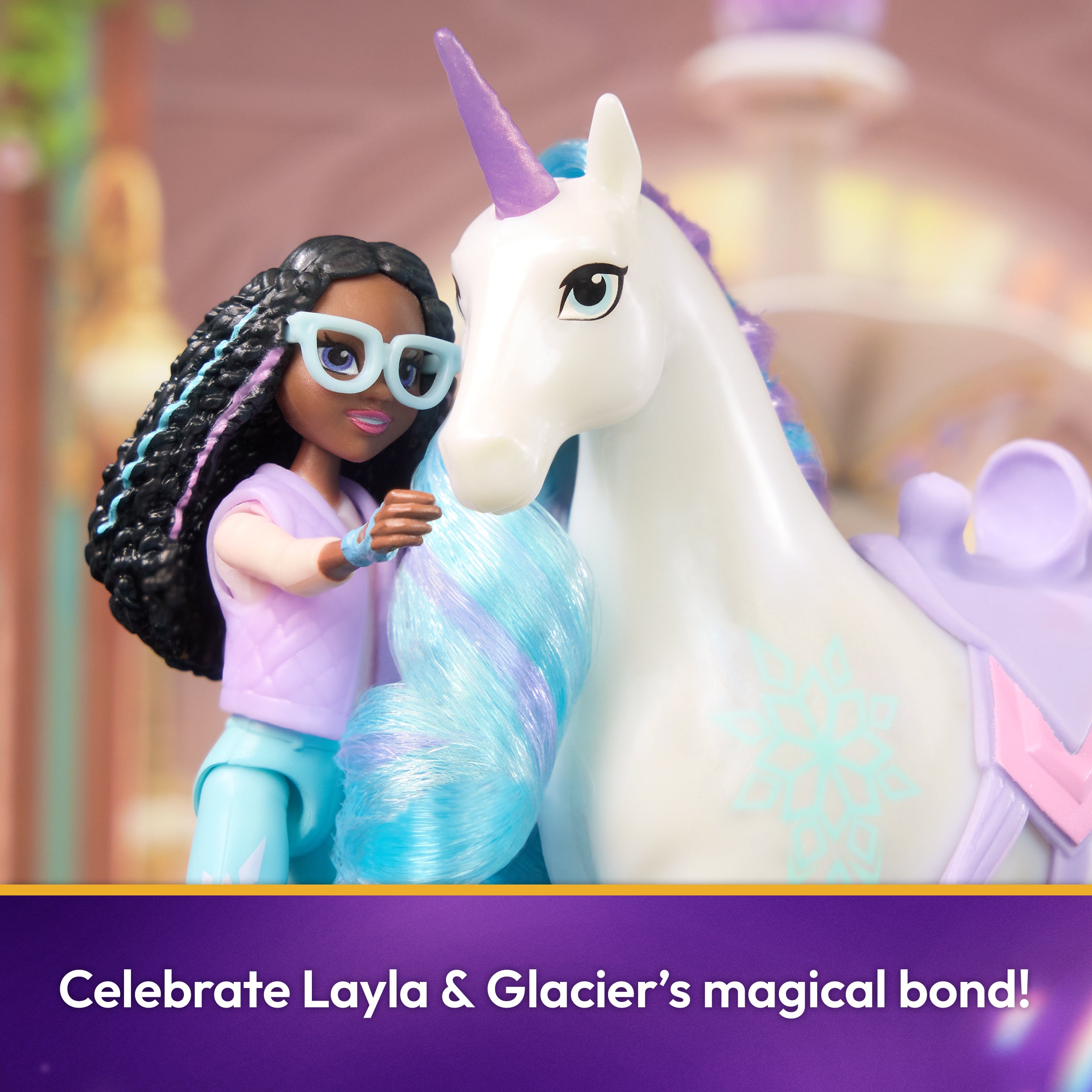 Unicorn Academy Layla & Glacier Set