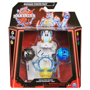 Bakugan Starter 3-Pack Titanium Dragonoid And Trox