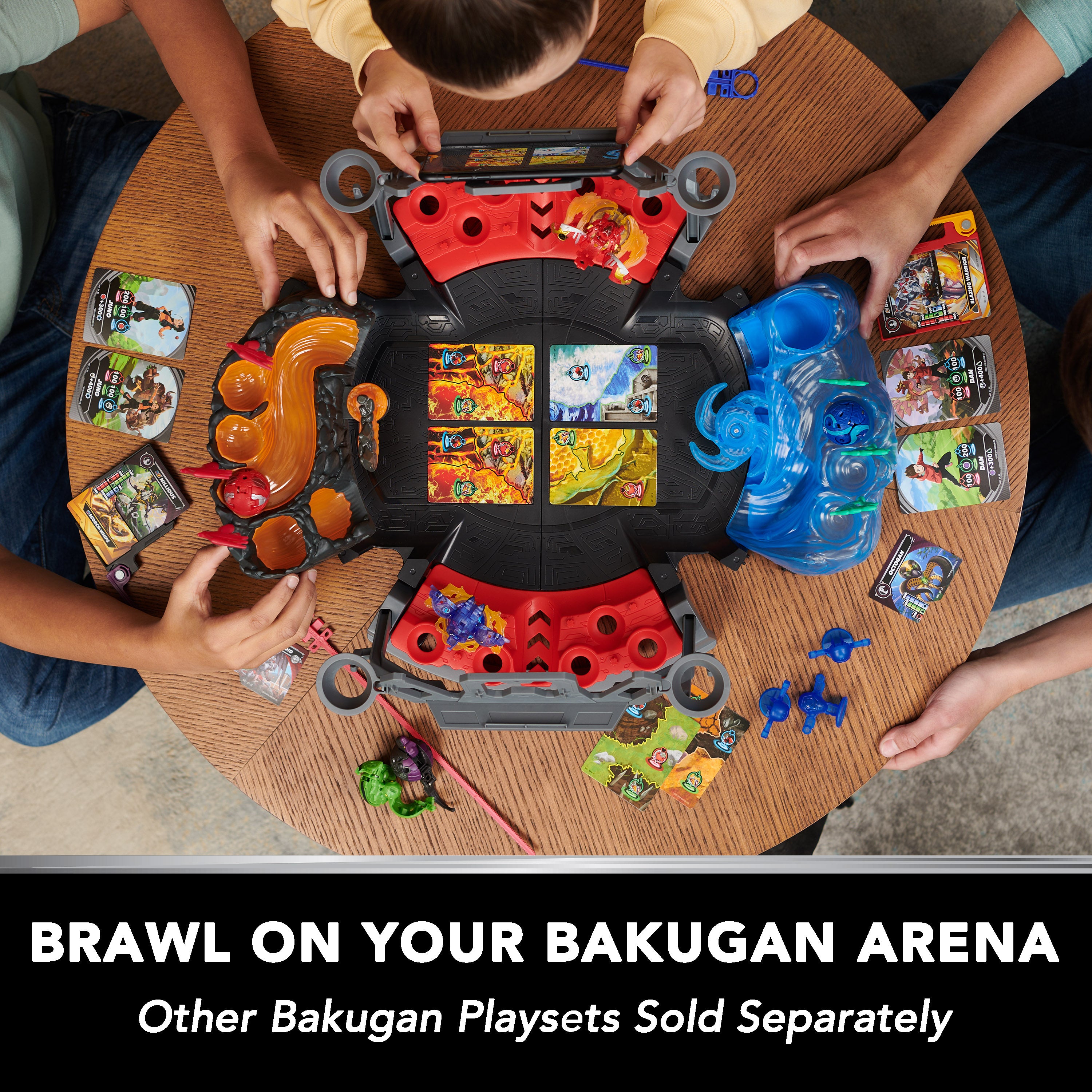 Bakugan Starter 3-Pack Titanium Dragonoid And Trox