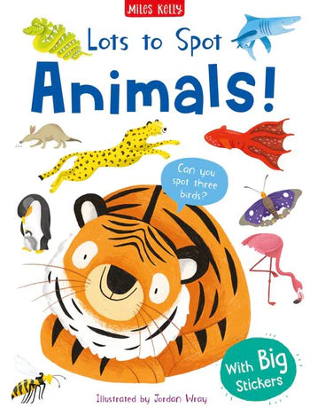 Lots To Spot: Animals! Sticker Book