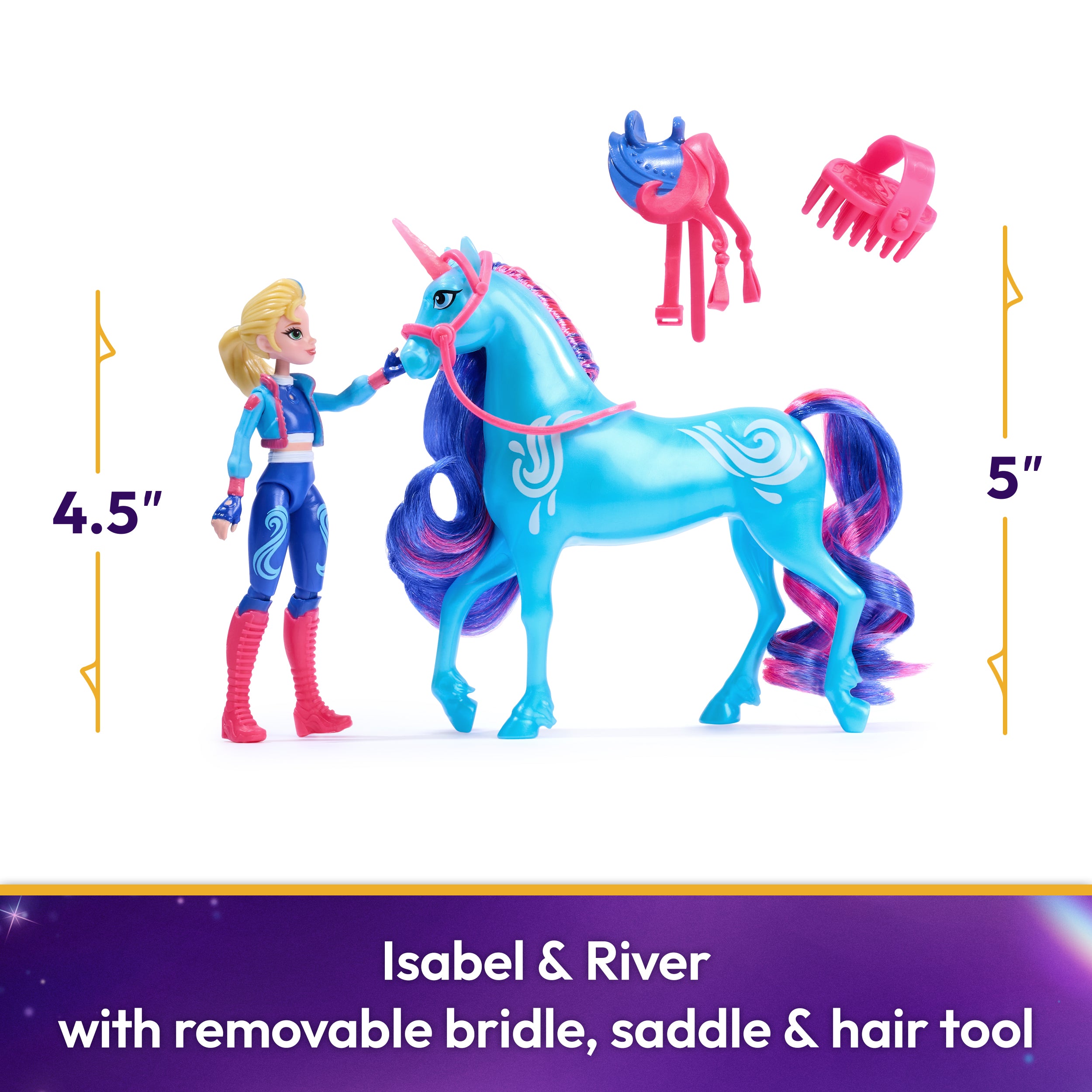 Unicorn Academy Isabel & River Set